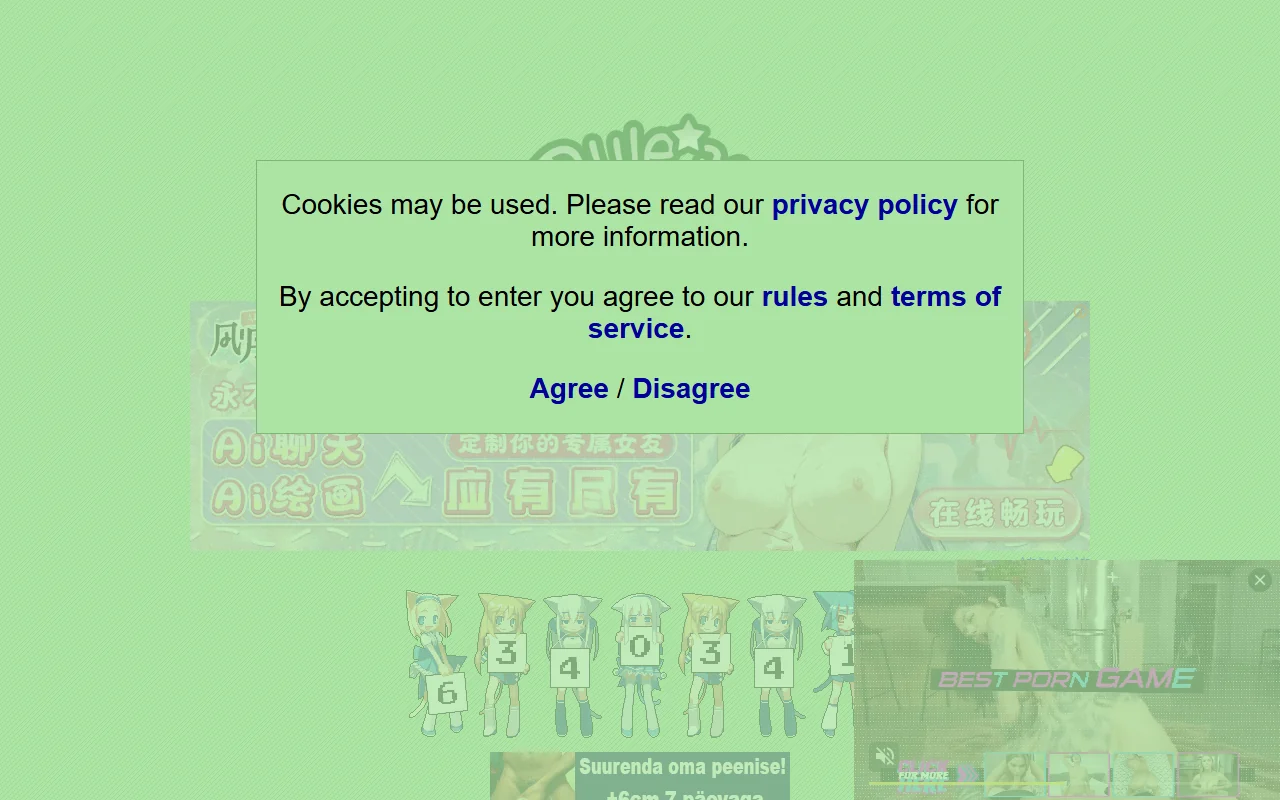 Screenshot: Rule34Paheal Screenshot of Rule34Paheal
